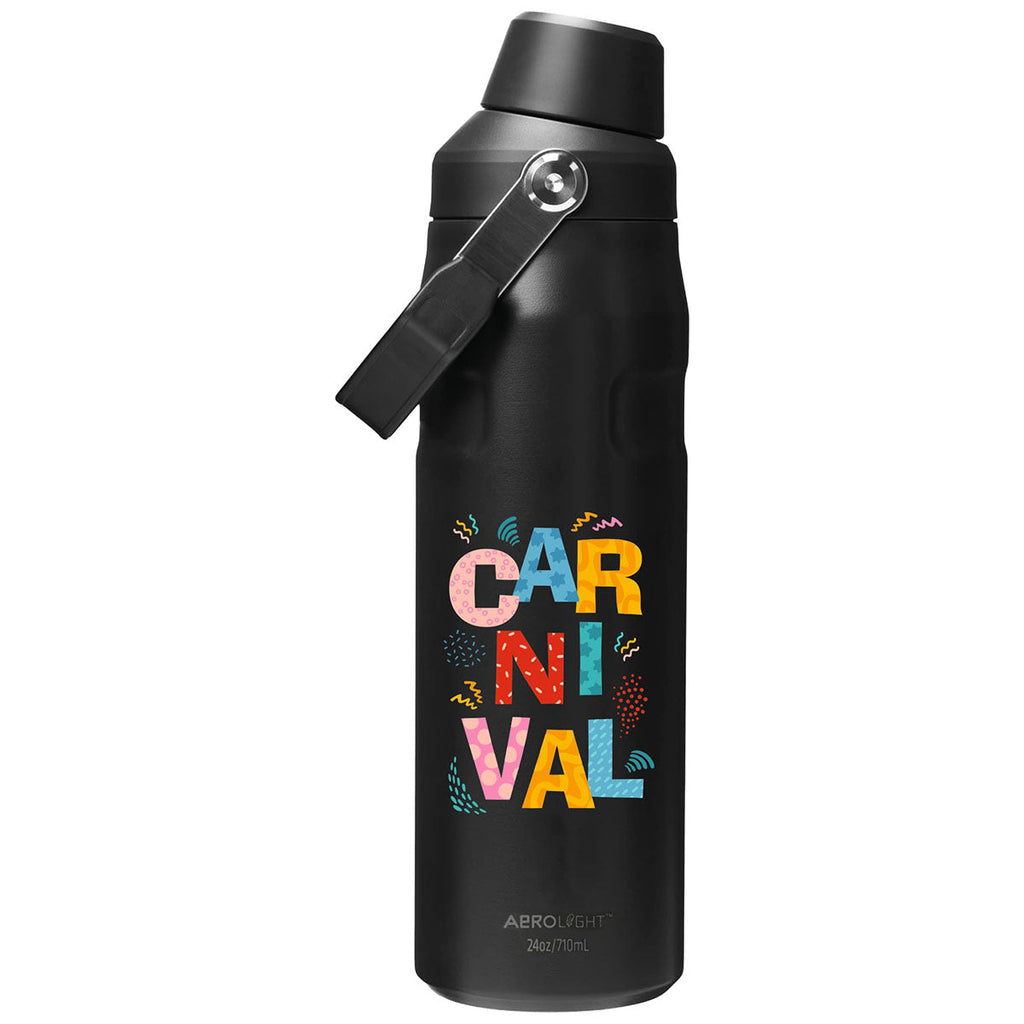Stanley Black IceFlow Bottle with Fast Flow Lid 24oz.
