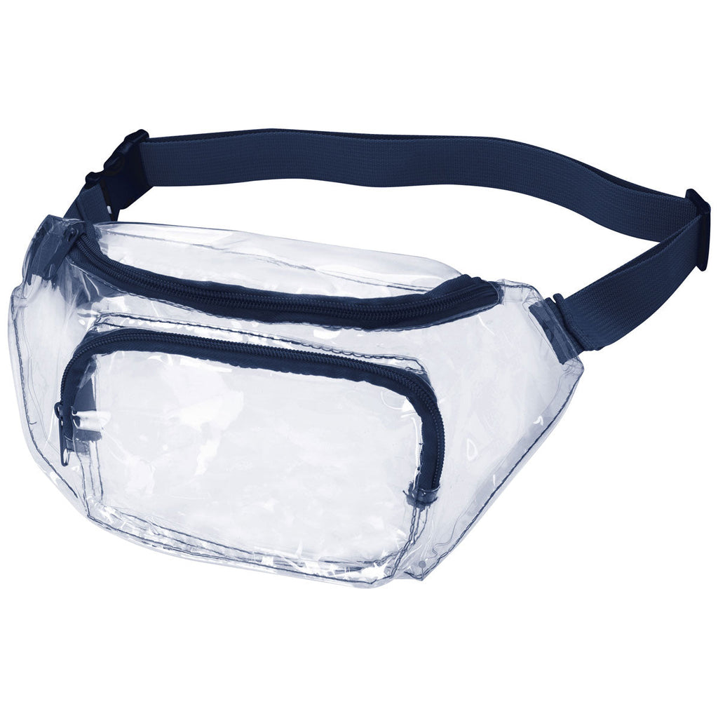 48-Hour BIC Clear/Navy Clear Fanny Pack