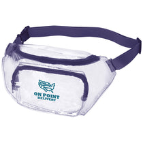 48-Hour BIC Clear/Purple Clear Fanny Pack