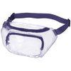 48-Hour BIC Clear/Purple Clear Fanny Pack