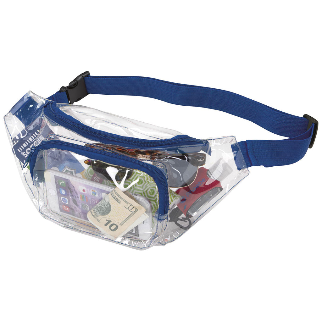48-Hour BIC Clear/Royal Clear Fanny Pack