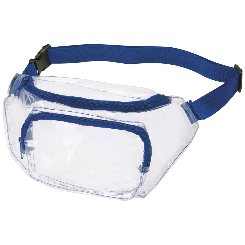 48-Hour BIC Clear/Royal Clear Fanny Pack