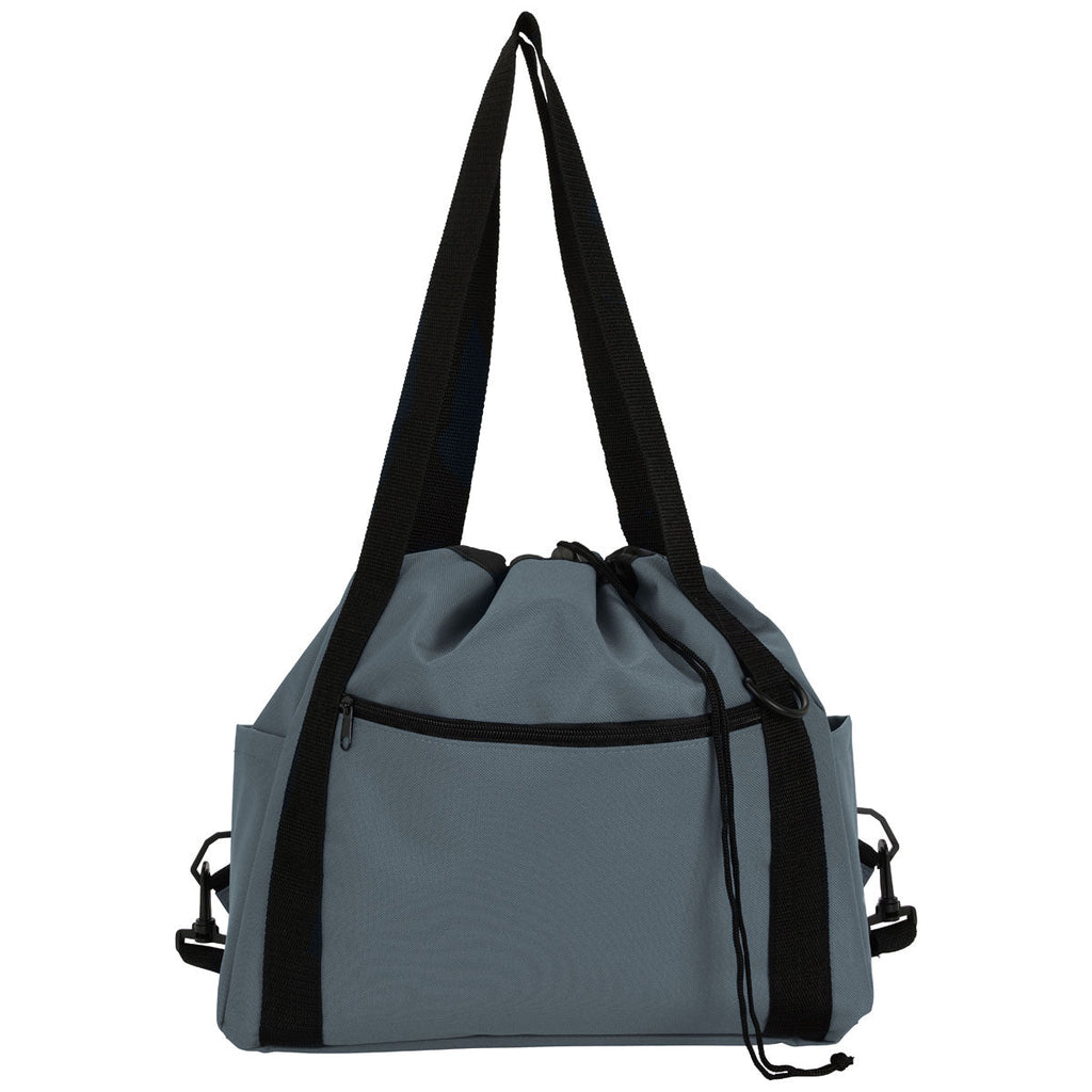 48-Hour Good Value Charcoal Convertible Cinch Tote-Pack
