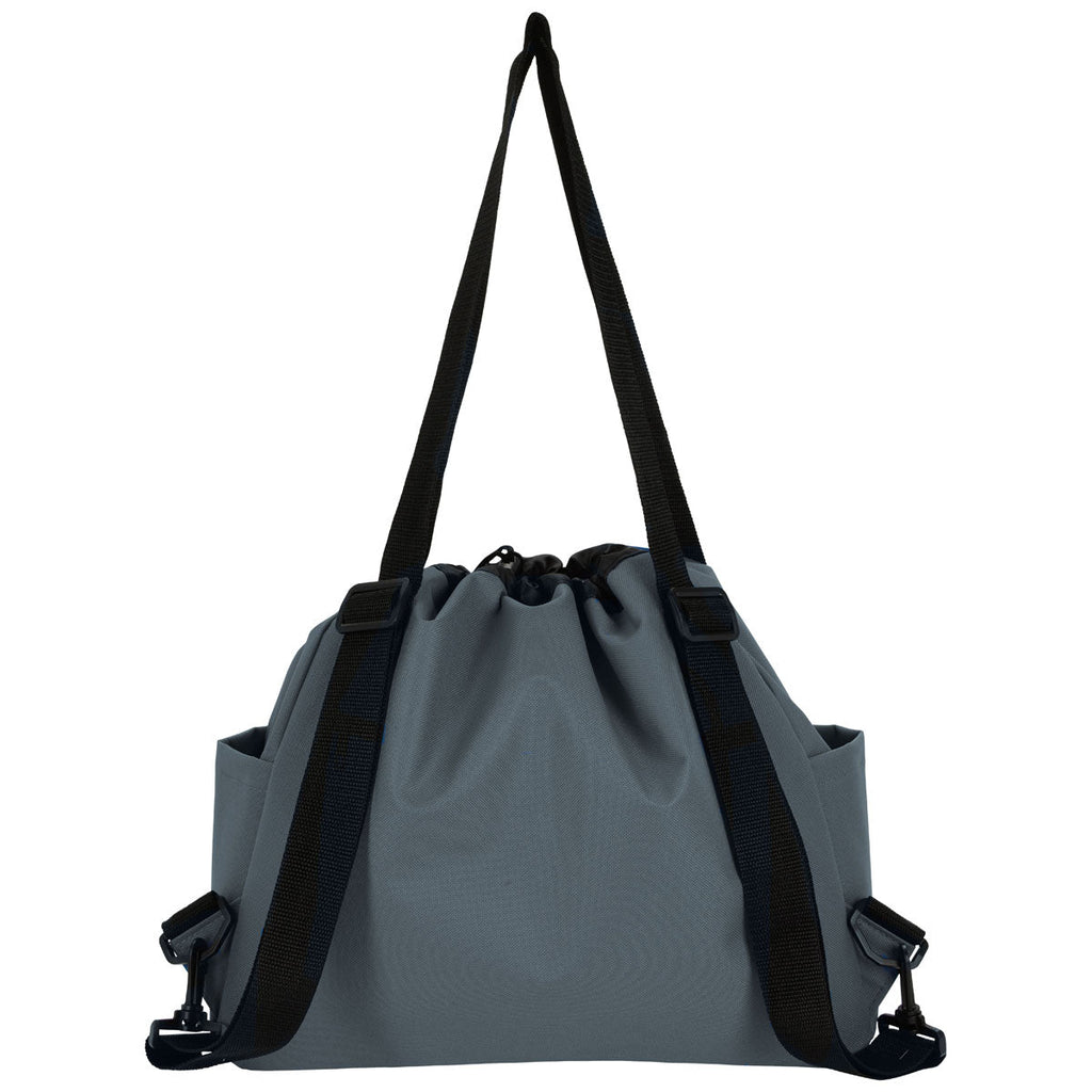 48-Hour Good Value Charcoal Convertible Cinch Tote-Pack