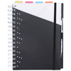 48-Hour Souvenir Black Notebook with Vertex Pen