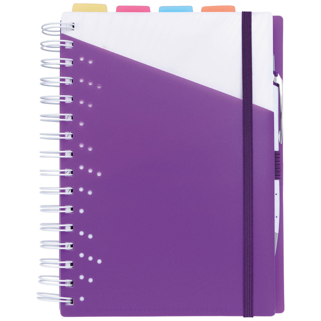 48-Hour Souvenir Purple Notebook with Vertex Pen