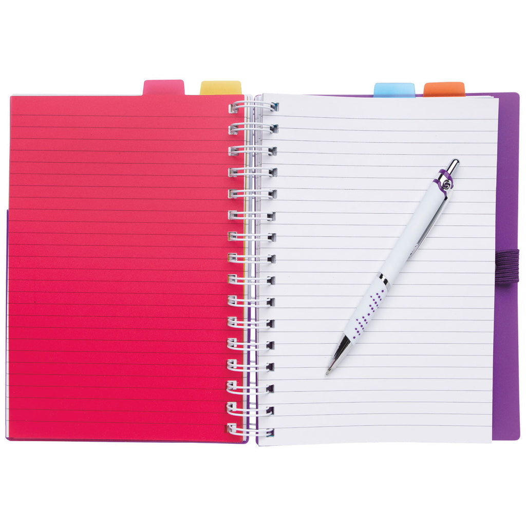 48-Hour Souvenir Purple Notebook with Vertex Pen