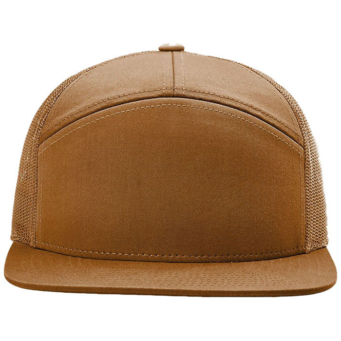 Richardson Caramel 7-Panel Trucker