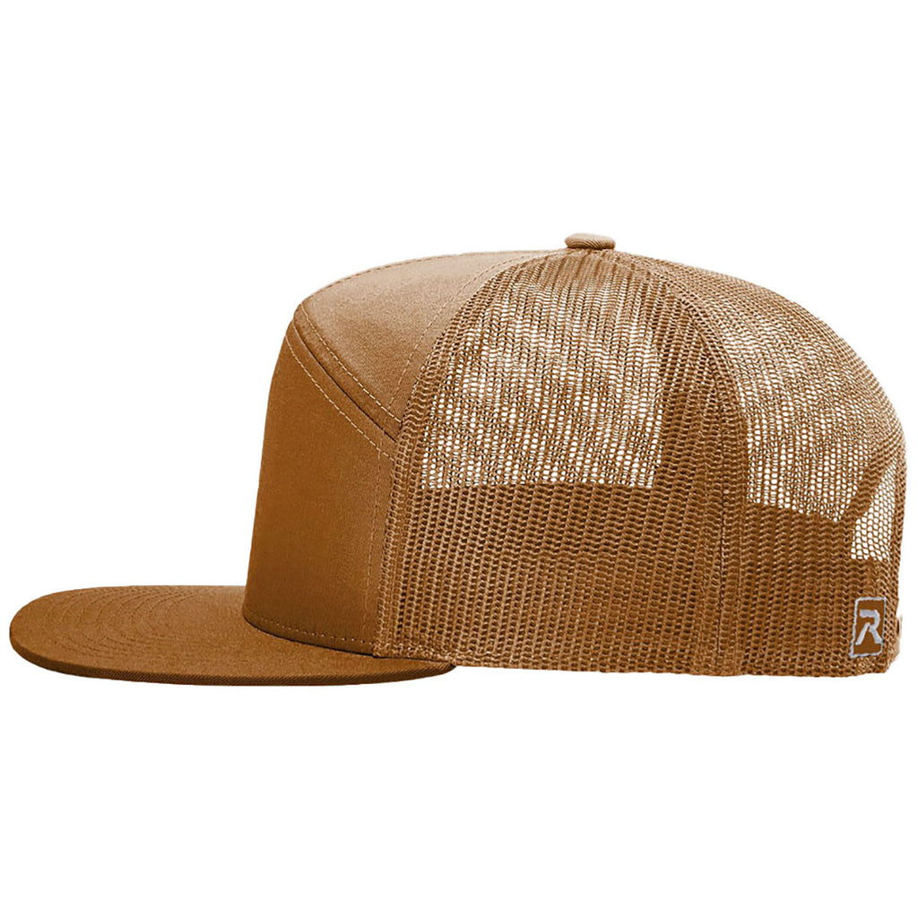 Richardson Caramel 7-Panel Trucker