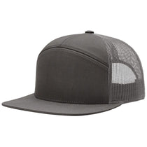 Richardson Charcoal 7-Panel Trucker