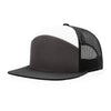 Richardson Charcoal/Black/White 7-Panel Trucker