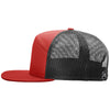 Richardson Red/Black 7-Panel Trucker