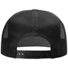 Richardson Royal/Black 7-Panel Trucker