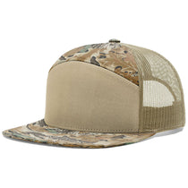Richardson Realtree Advantage/Khaki Printed 7-Panel Trucker