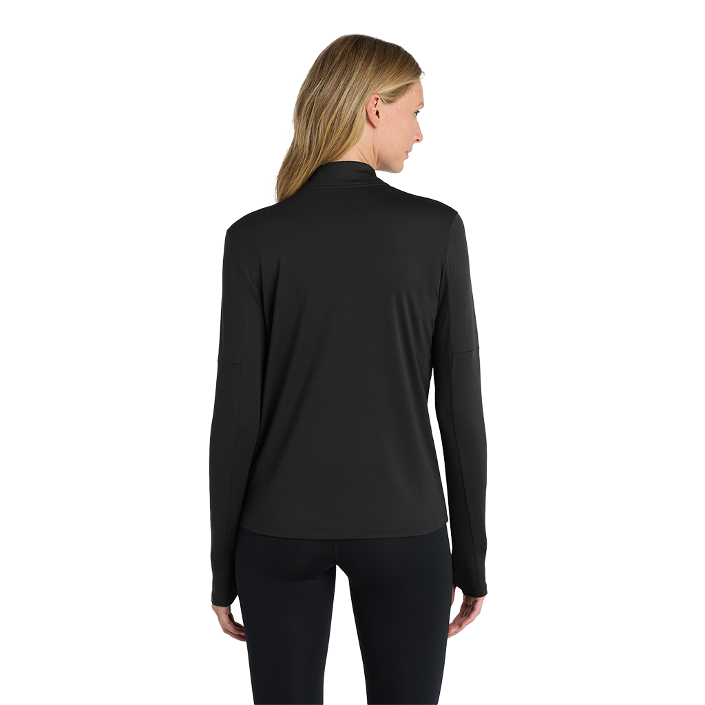 Nike Women's Black Dri-FIT Element 1/2 Zip Top