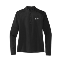 Nike Women's Black Dri-FIT Element 1/2 Zip Top