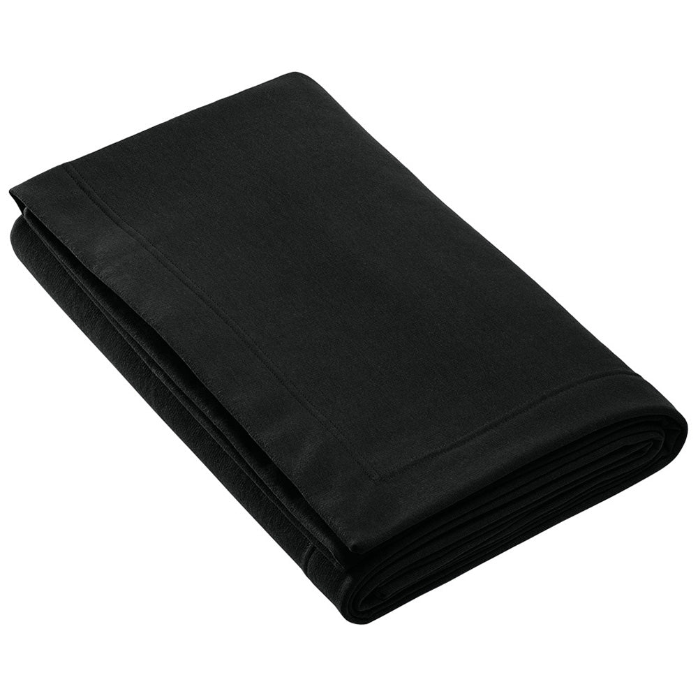 Gildan Black Heavy Blend Fleece Stadium Blanket