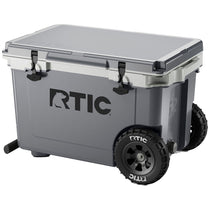 RTIC Dark Grey & Cool Grey 52 QT Ultra-Light Wheeled Cooler