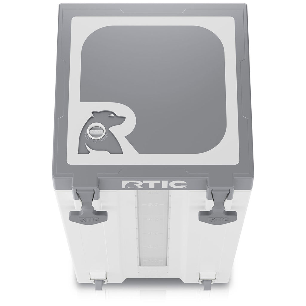 RTIC White 6 Gallon Halftime Water Cooler