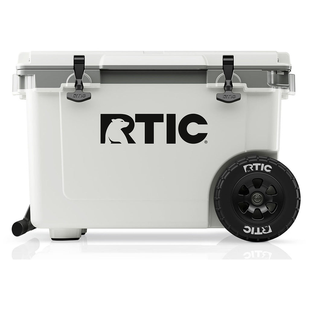 RTIC White & Grey 52 QT Ultra-Light Wheeled Cooler