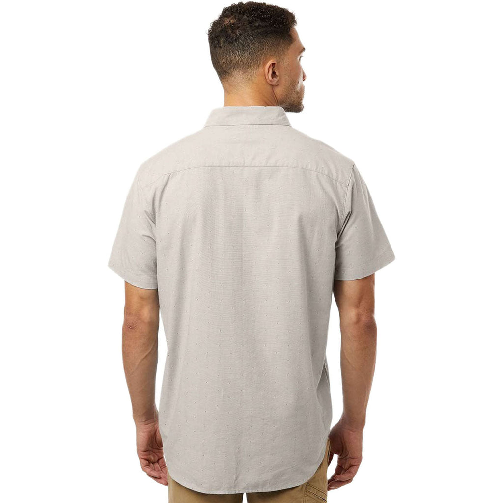 Columbia Men's Dark Stone Rapid Rivers Novelty Short Sleeve Shirt