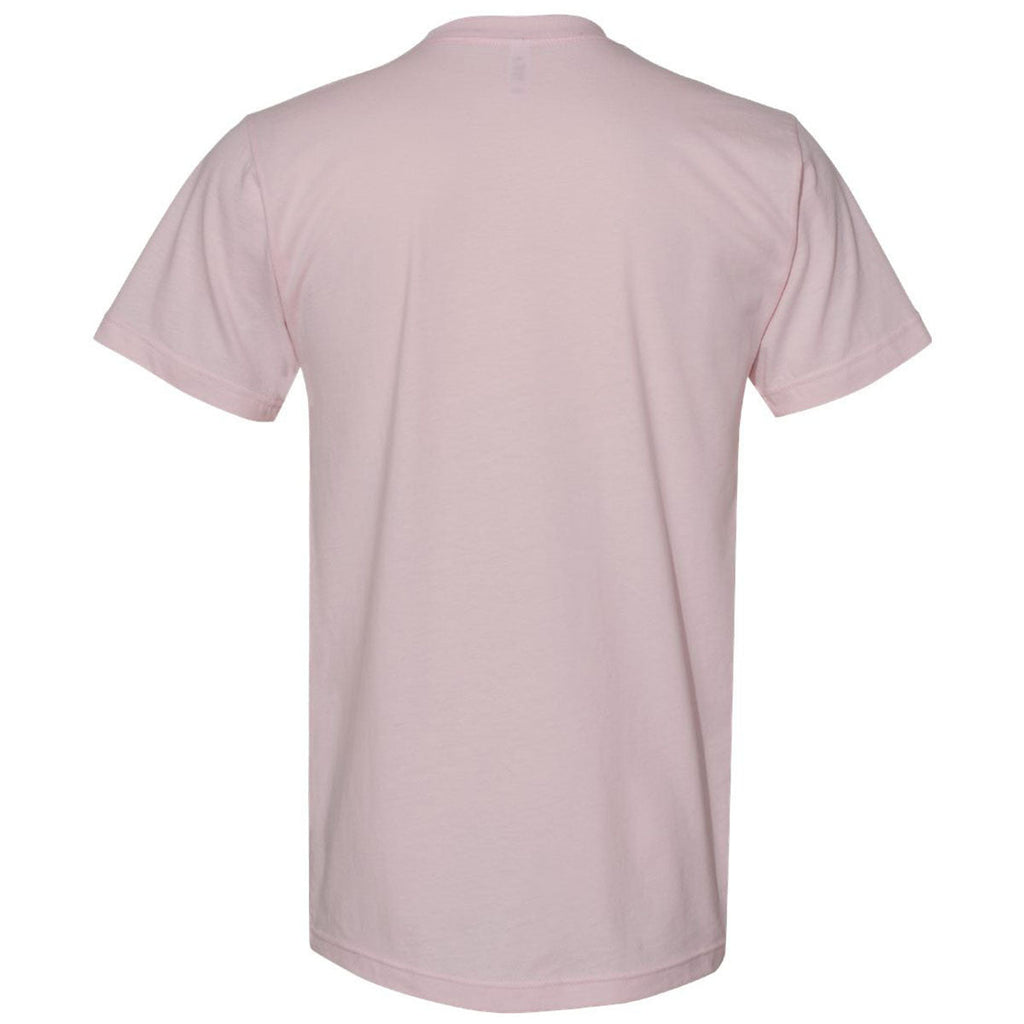 American Apparel Unisex Blush Fine Jersey Short-Sleeve T-Shirt