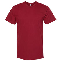 American Apparel Unisex Cardinal Fine Jersey Short-Sleeve T-Shirt