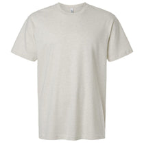 American Apparel Unisex Heather Oatmeal Fine Jersey Short-Sleeve T-Shirt