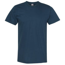American Apparel Unisex Sea Blue Fine Jersey Short-Sleeve T-Shirt