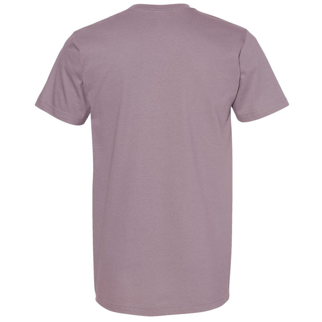 American Apparel Unisex Smokey Violet Fine Jersey Short-Sleeve T-Shirt