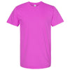 American Apparel Unisex Super Pink Fine Jersey Short-Sleeve T-Shirt