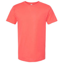 Tultex Unisex Bright Coral Fine Jersey T-Shirt