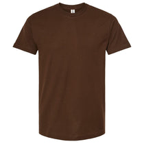 Tultex Unisex Brown Fine Jersey T-Shirt