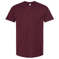 Tultex Unisex Burgundy Fine Jersey T-Shirt