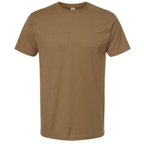 Tultex Unisex Desert Brown Fine Jersey T-Shirt