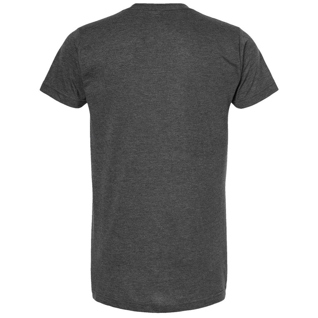 Tultex Unisex Heather Charcoal Fine Jersey T-Shirt