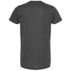 Tultex Unisex Heather Charcoal Fine Jersey T-Shirt