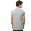 Tultex Unisex Heather Grey Fine Jersey T-Shirt