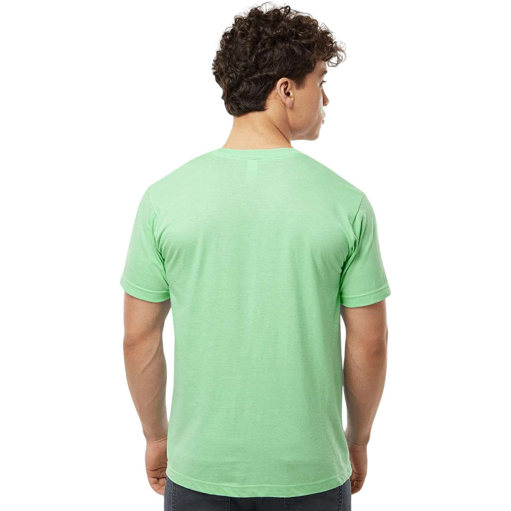 Tultex Unisex Heather Neo Mint Fine Jersey T-Shirt