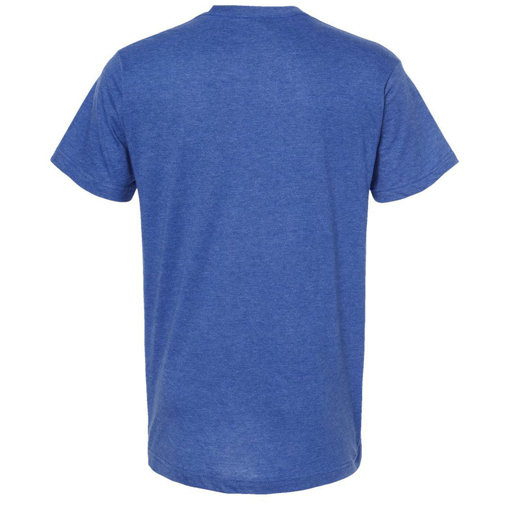 Tultex Unisex Heather Royal Fine Jersey T-Shirt