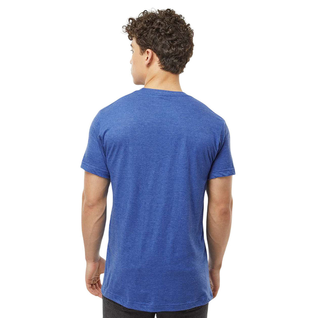 Tultex Unisex Heather Royal Fine Jersey T-Shirt