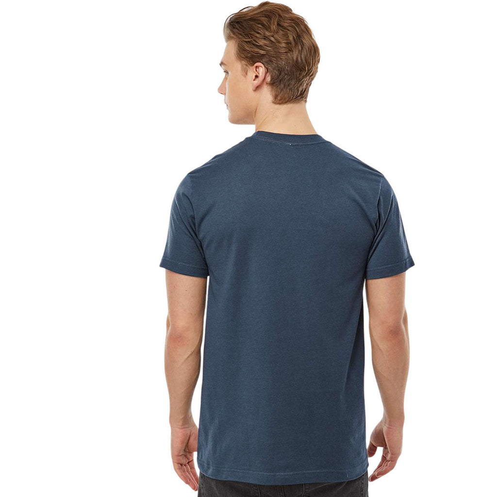 Tultex Unisex Indigo Fine Jersey T-Shirt