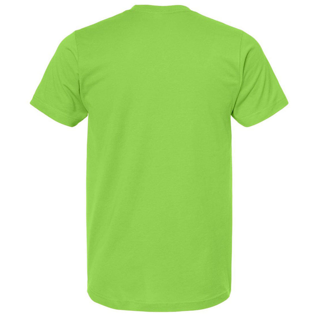 Tultex Unisex Lime Fine Jersey T-Shirt