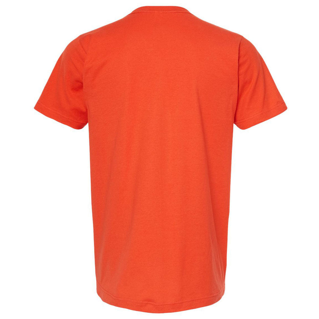 Tultex Unisex Orange Fine Jersey T-Shirt