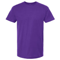Tultex Unisex Purple Fine Jersey T-Shirt
