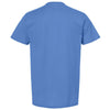 Tultex Unisex Serenity Blue Fine Jersey T-Shirt