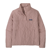 Patagonia Women's Stingray Mauve Daily Quilted Snap-T Pullover
