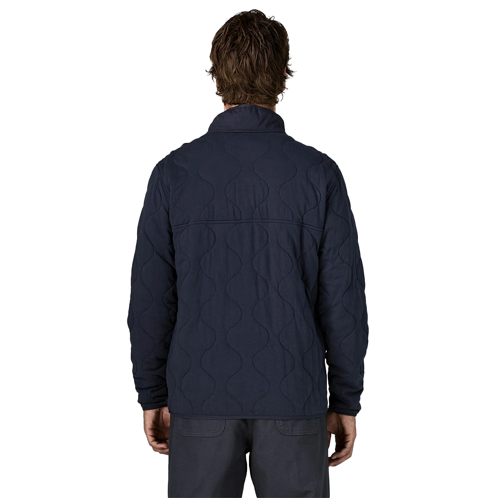 Patagonia Men's New Navy Daily Quilted Snap-T Pullover