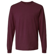 Tultex Unisex Burgundy Fine Jersey Long Sleeve T-Shirt