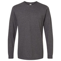 Tultex Unisex Heather Charcoal Fine Jersey Long Sleeve T-Shirt